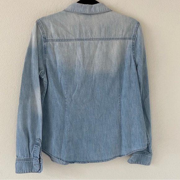 XHILARATION  DENIM SHIRT - Picture 5 of 6